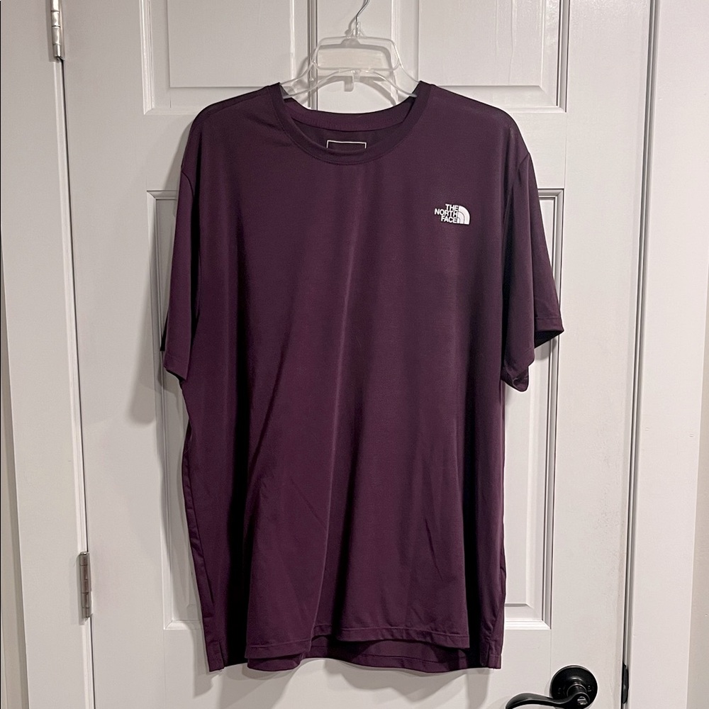 The North Face Logo Purple T-Shirt Size XL